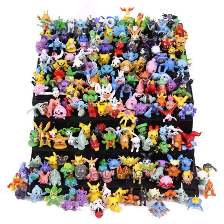 Coleção Miniaturas Pokémon Completa