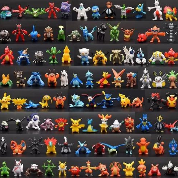 Coleção Miniaturas Pokémon Completa