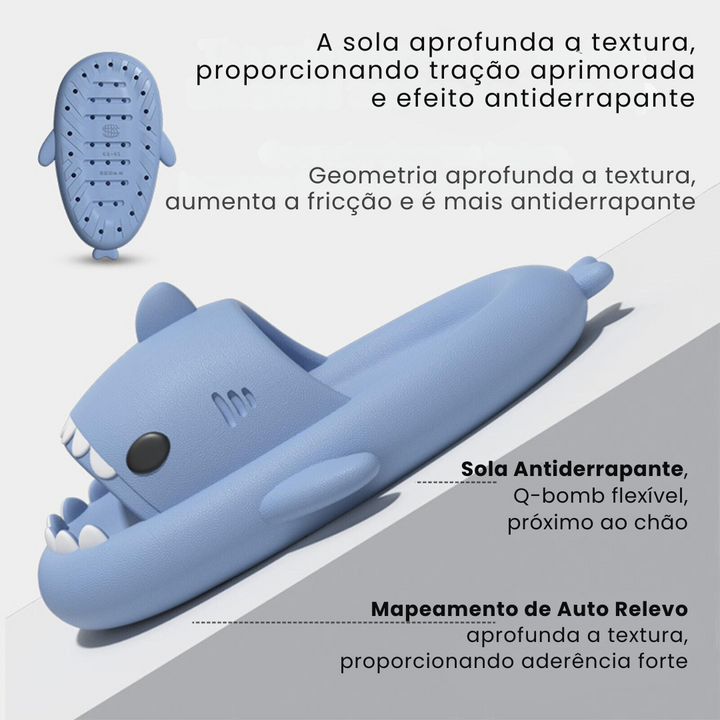 Chinelo Infantil Shark