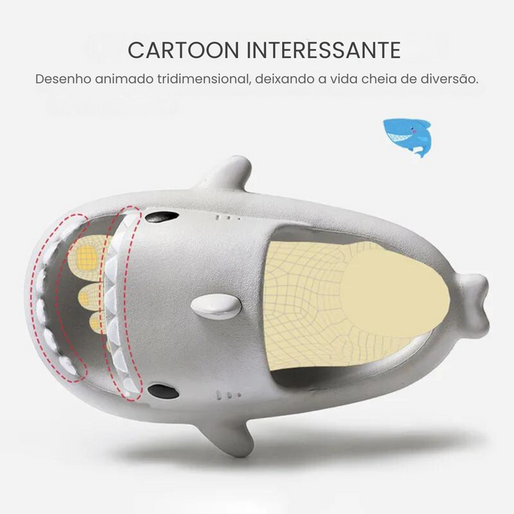 Chinelo Infantil Shark