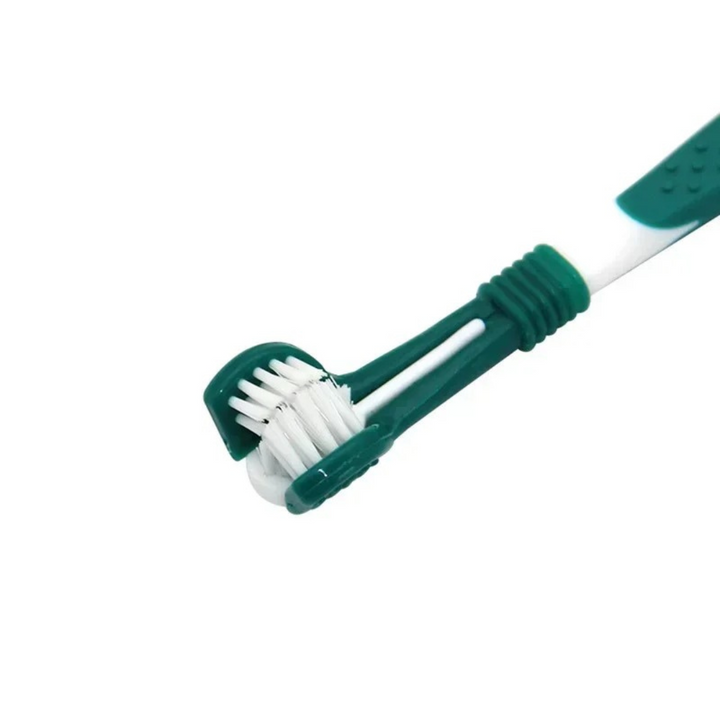 Escova Dental de Silicone para Cães e Gatos