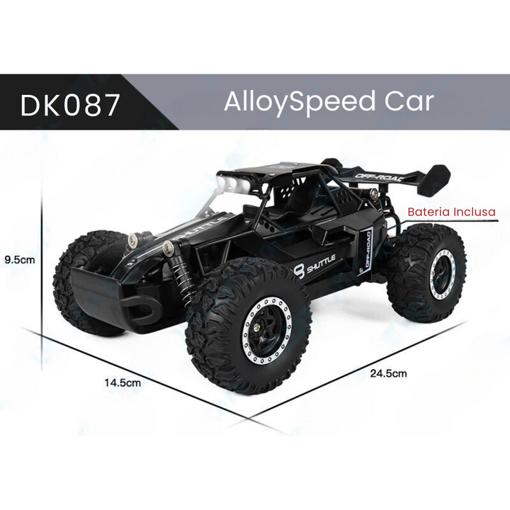 Carro Off-Road com Controle Remoto e Luzes LED