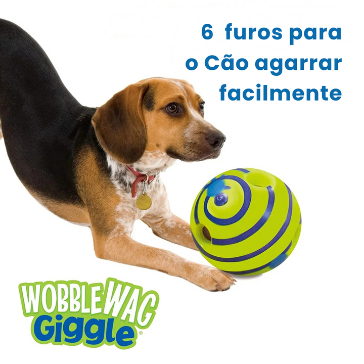 Brinquedo Interativo para Cães - Wobble Wag Giggle