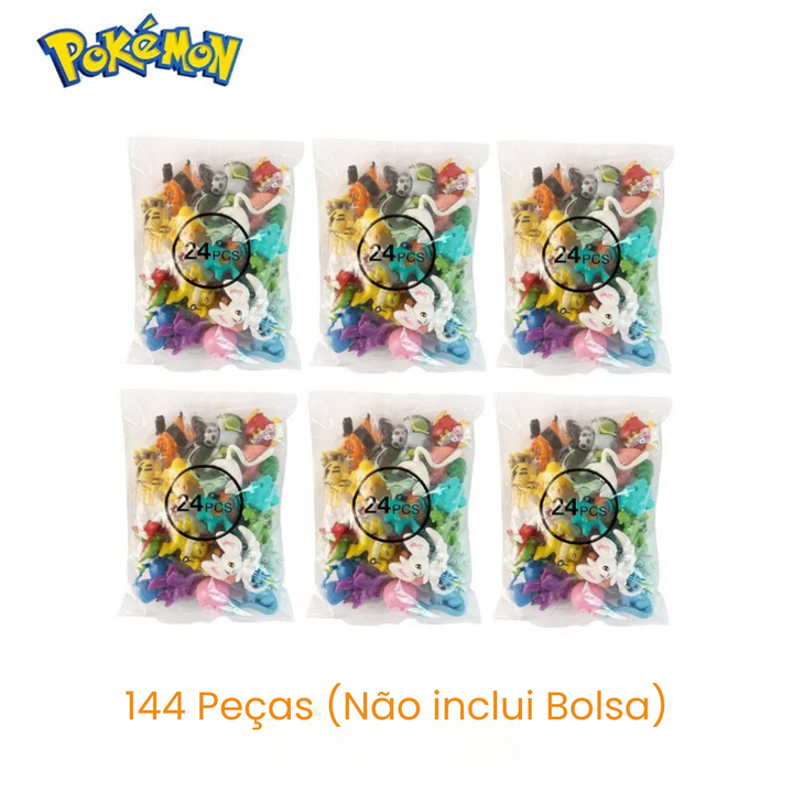 Coleção Miniaturas Pokémon Completa