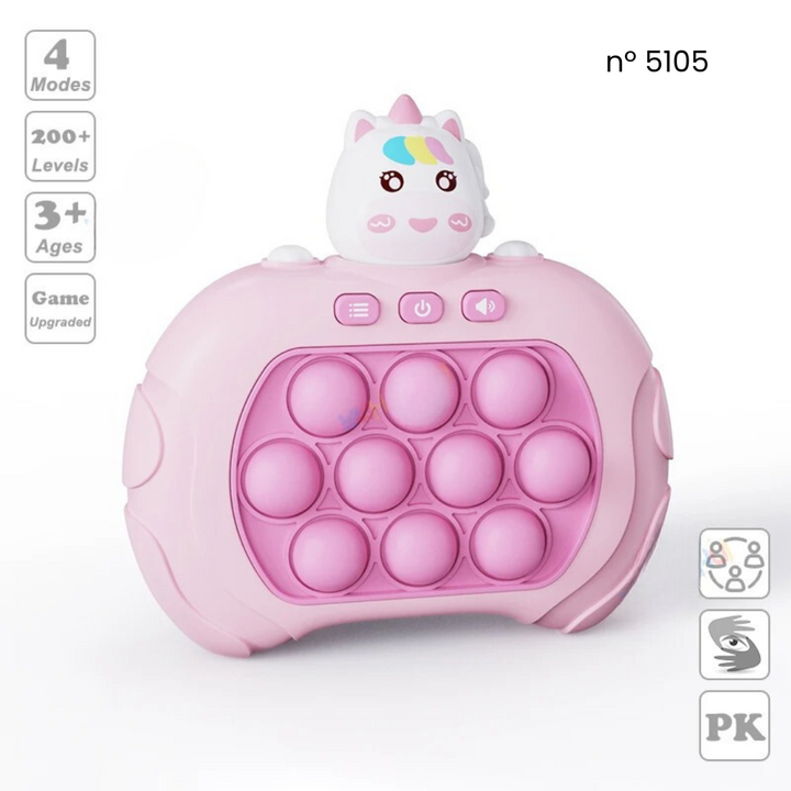 Brinquedo Sensorial Pop-Push Eletrónico