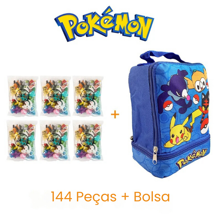 Coleção Miniaturas Pokémon Completa