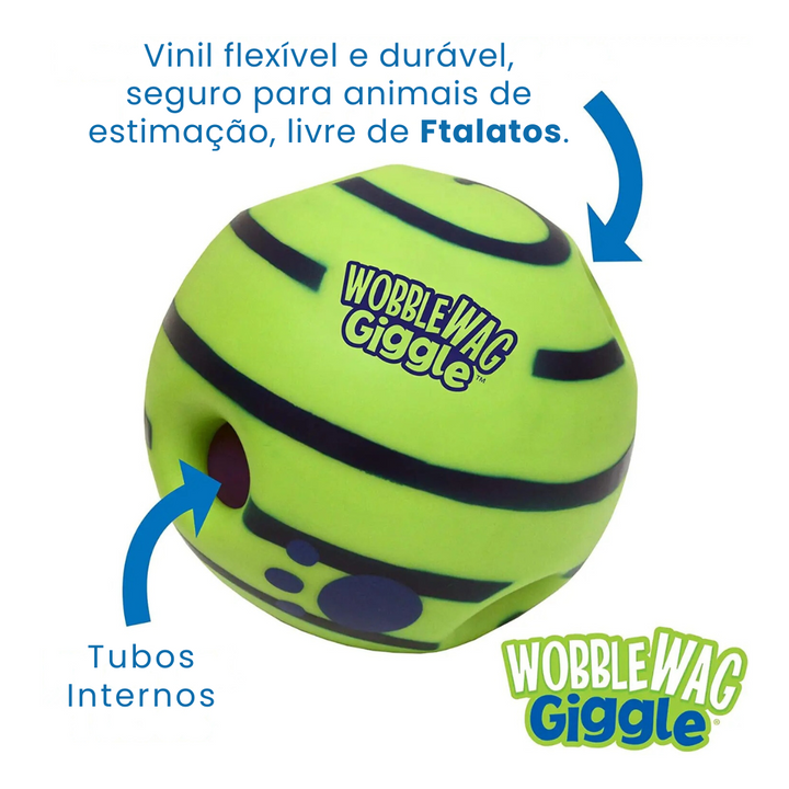 Brinquedo Interativo para Cães - Wobble Wag Giggle